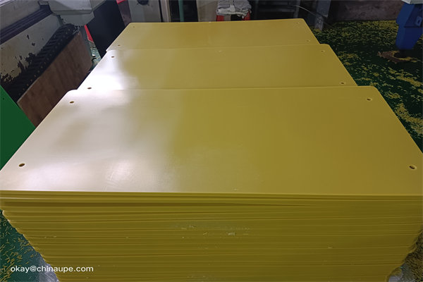 hdpe plastic board 6mm orange factory